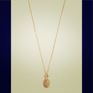 Lucky Brand Gold Pineapple Necklace